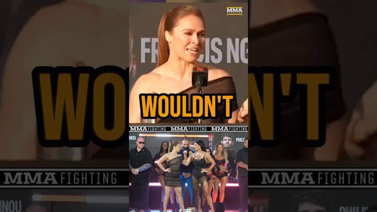 Ronda Rousey WON'T HESITATE to BREAK Gina Carano's arm, or put it back in place | MMA Fighting