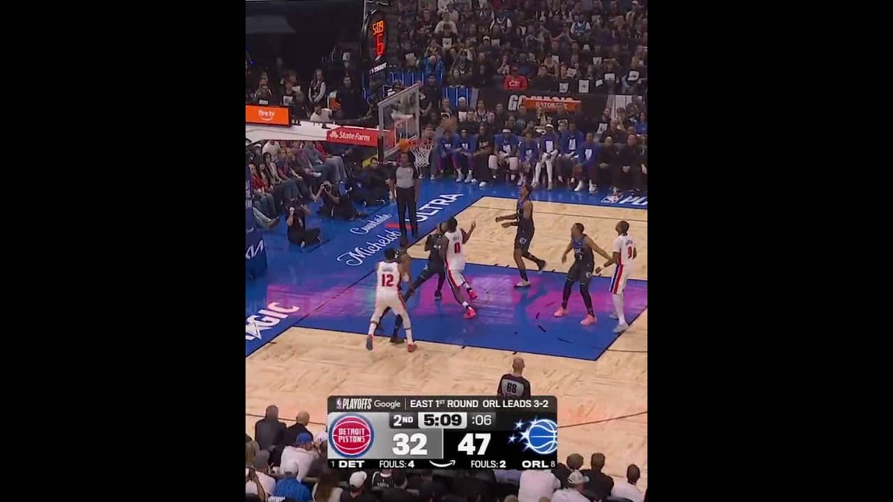 Game 6: 2nd Quarter Top Plays | Pistons vs. Magic #nba #pistons