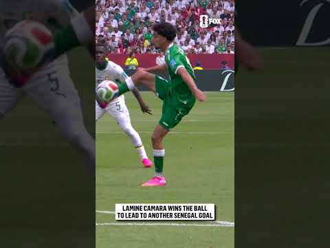 Brilliant play by Lamine Camara to help set up Ismaïla Sarr's goal