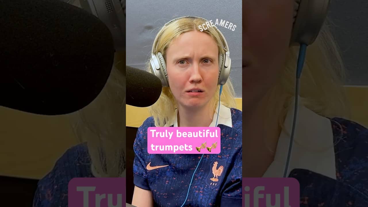 Truly beautiful trumpets against Man City! #footballpodcast #womensfootball #barclayswsl #woso
