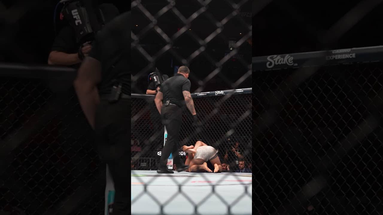 What a fight! 😳 #ufc327