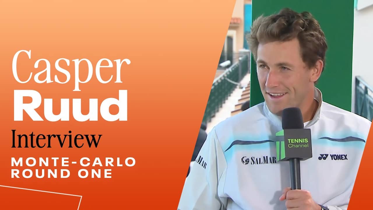 Casper Ruud is keeping an eye on the Masters at Augusta National | 2026 Monte Carlo