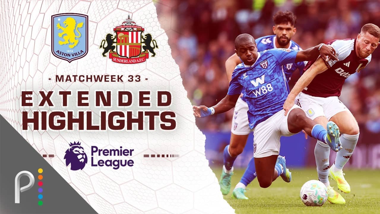Aston Villa v. Sunderland | PREMIER LEAGUE HIGHLIGHTS | 4/19/2026 | NBC Sports