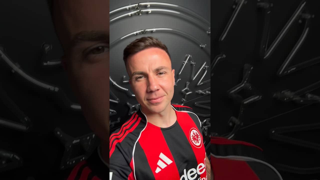 Götze-Greetings! 🦅🤳 #eintracht #sge