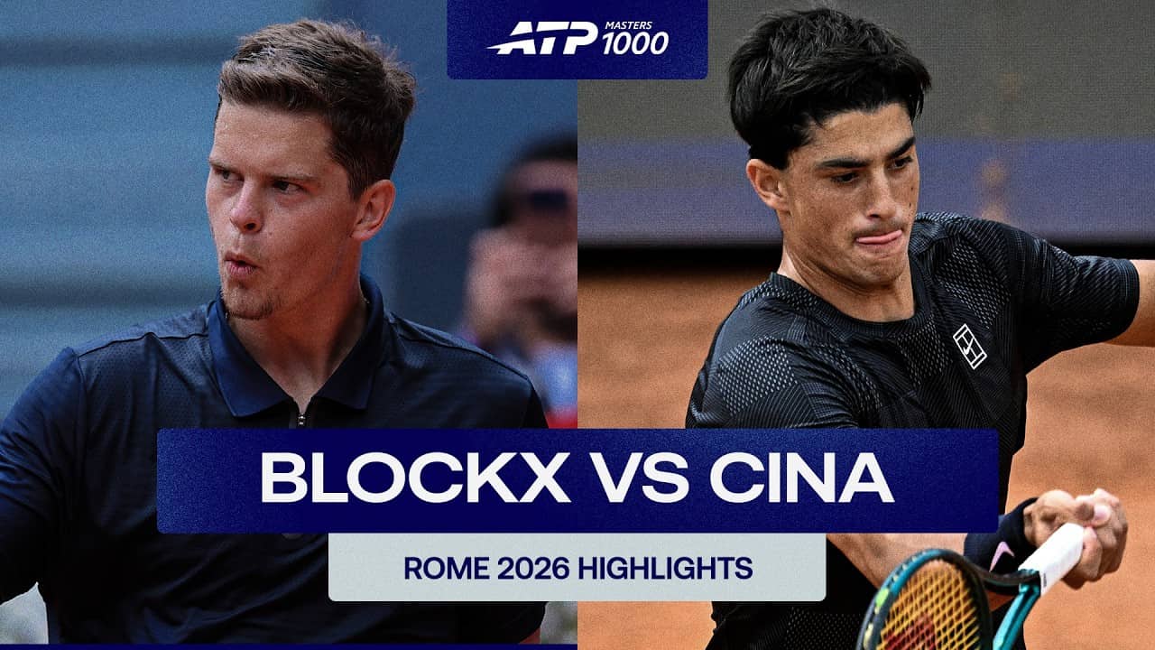 Alexander Blockx vs Federico Cina Highlights | Rome 2026 Round 1