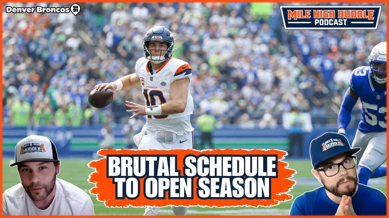 Gut Reaction: Denver Broncos 2026 Schedule is a Doozy | MHH Podcast