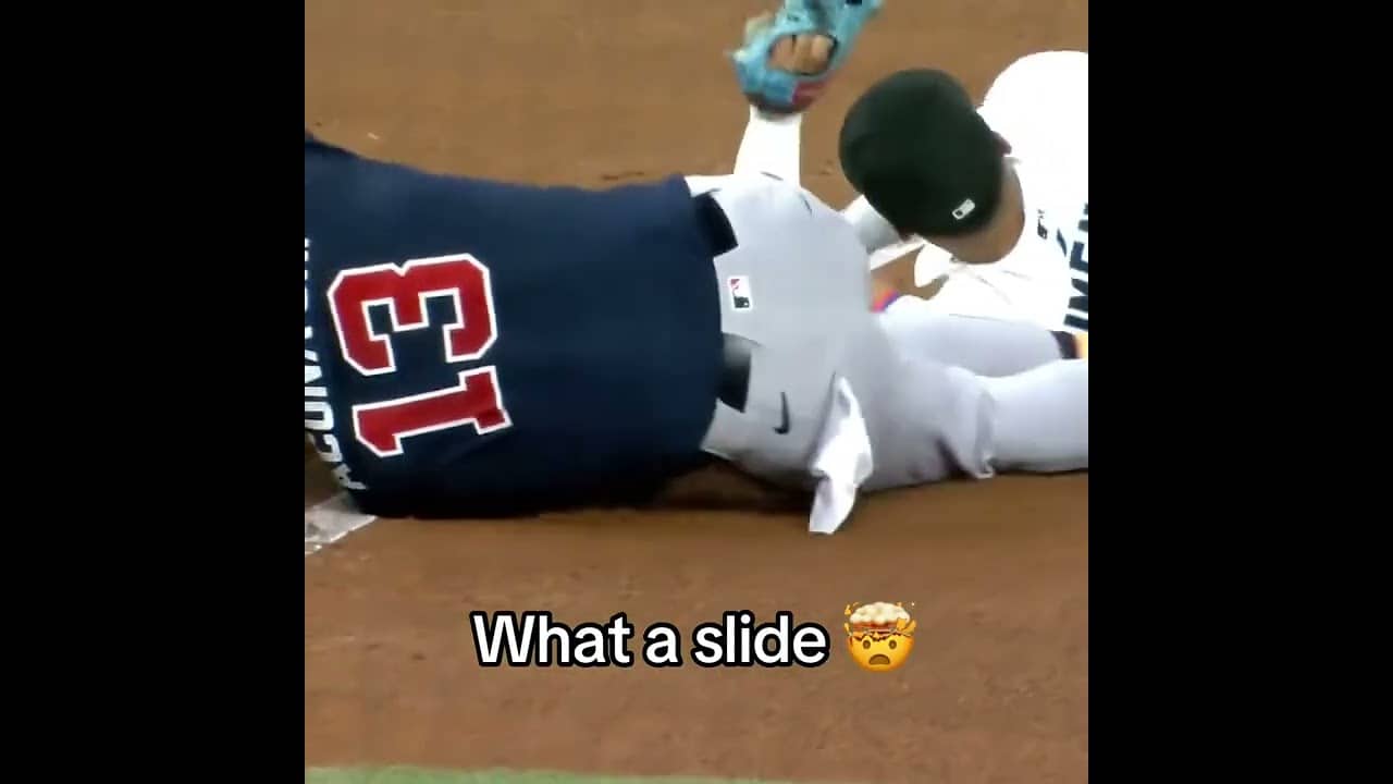 Can't tag Ronald Acuna Jr. 🔥