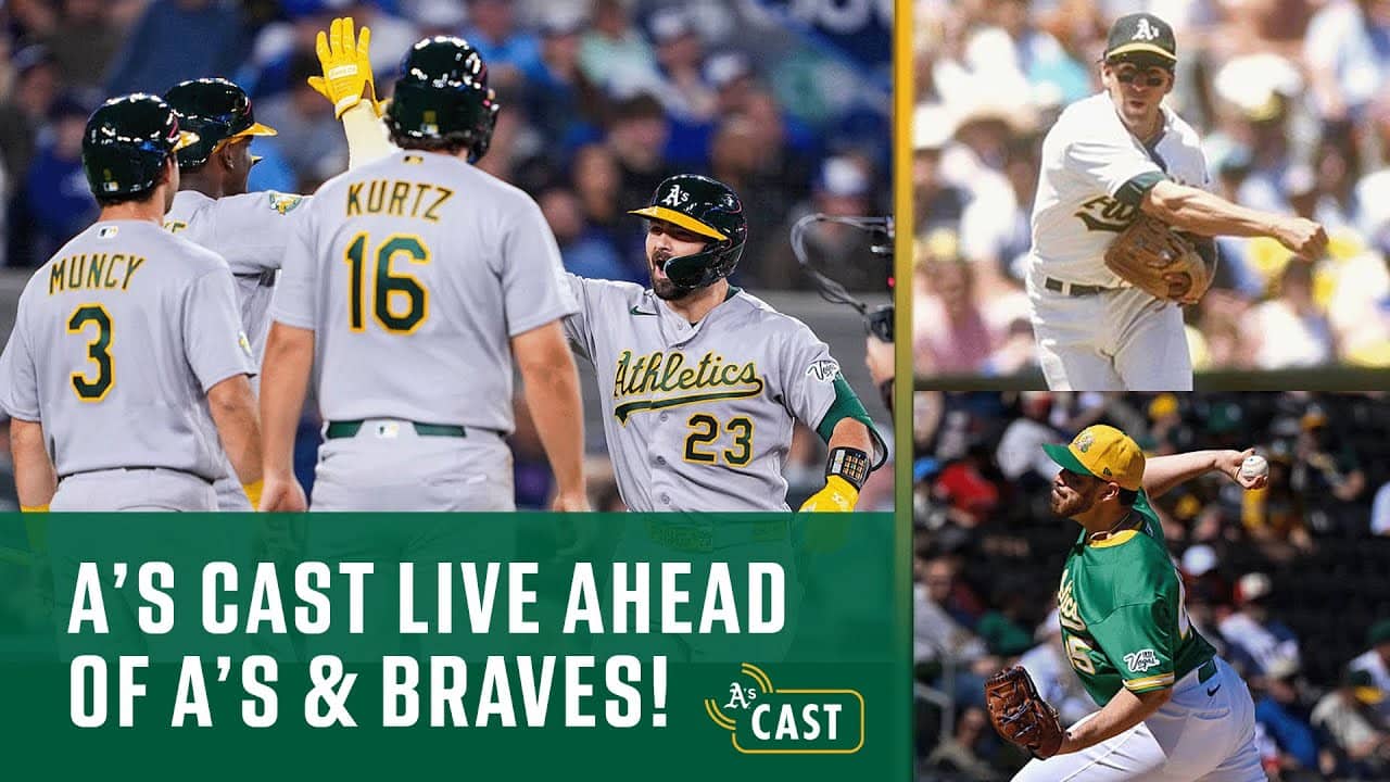 A's Cast Live Ahead of A's & Braves! | Walt Weiss, CJ Nitkowski & Johnny Doskow Join Towny!