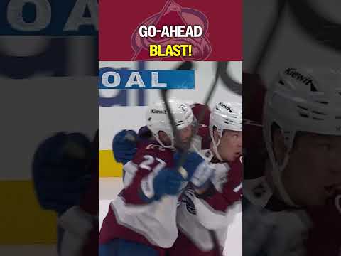 Parker Kelly gives the Avs the lead LATE! 🎯🎯🎯