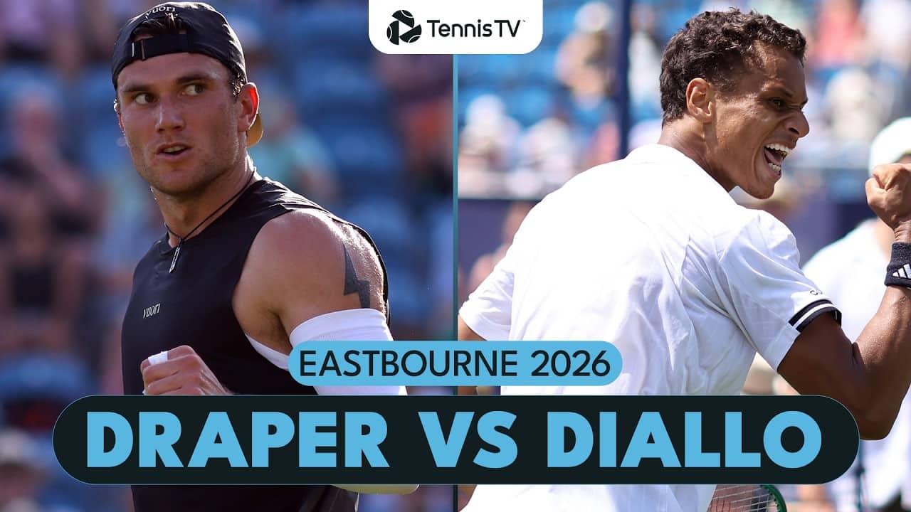 Jack Draper vs Gabriel Diallo Entertaining Match! | Eastbourne 2026 Highlights