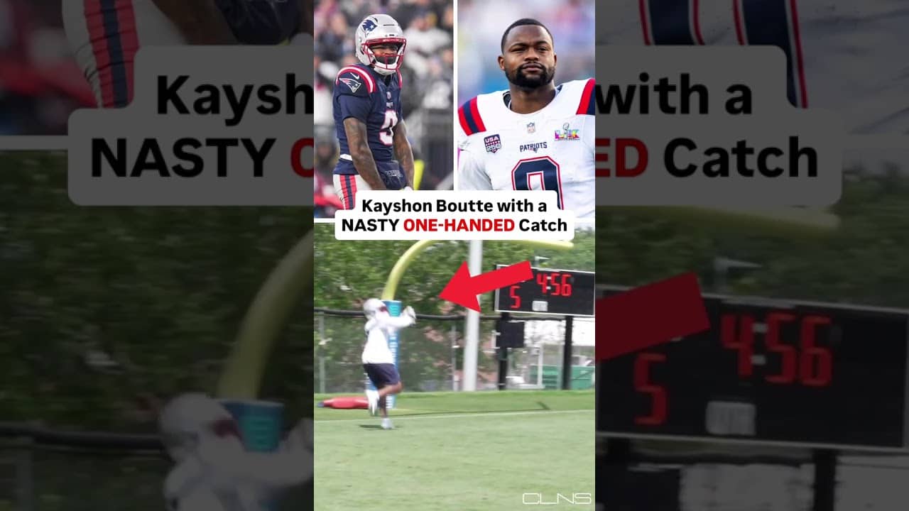 Kayshon Boutte NASTY ONE-HANDED Catch