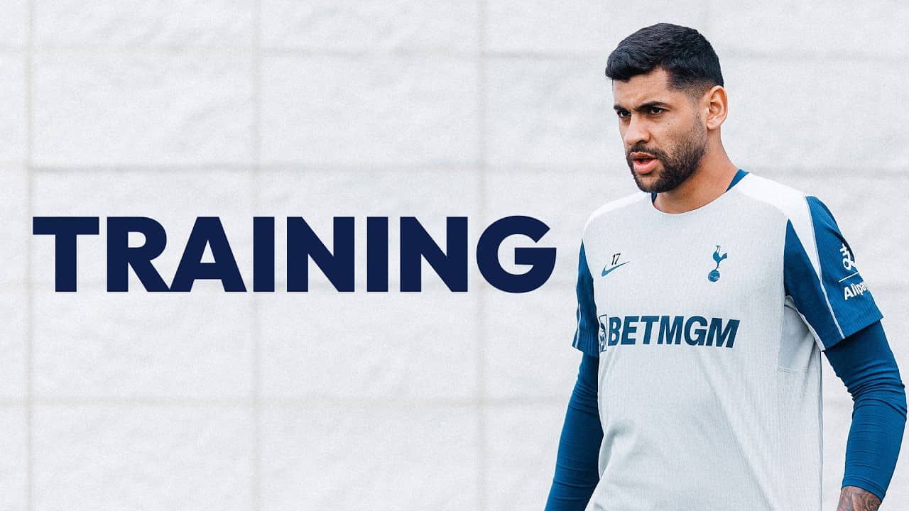 Behind the scenes at Roberto De Zerbi's Spurs training ahead of Sunderland!