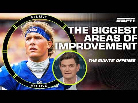 Jeff Darlington details how the Giants' offense will look to change this season 🏈 | NFL Live