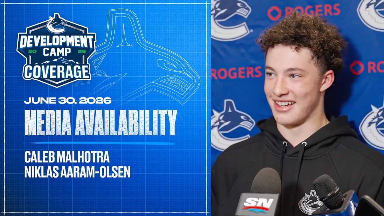 Caleb Malhotra & Niklas Aaram-Olsen Development Camp Media (Jun 30 2026)