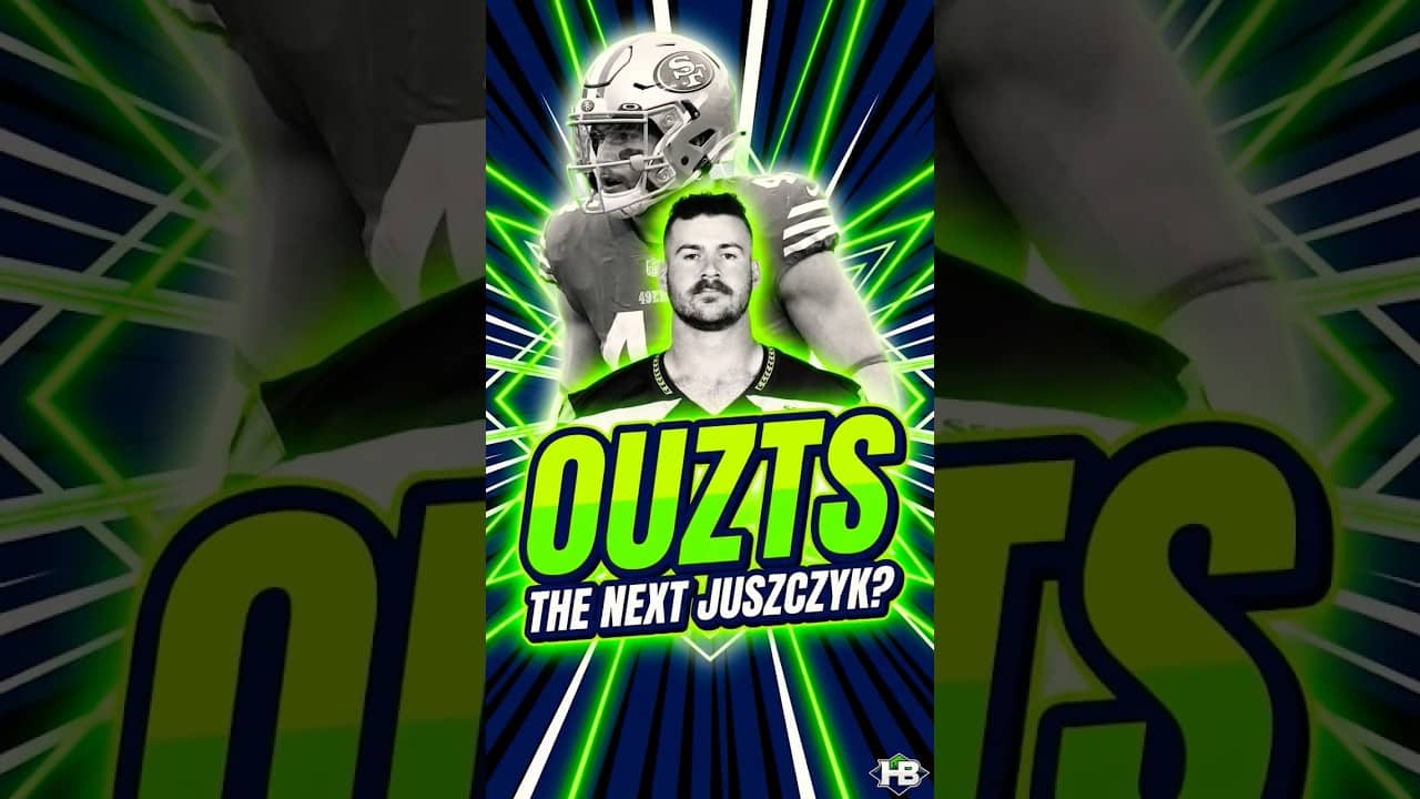 🤔Is Robbie Ouzts the next Kyle Juszczyk? #nfl #seahawks #seattleseahawks