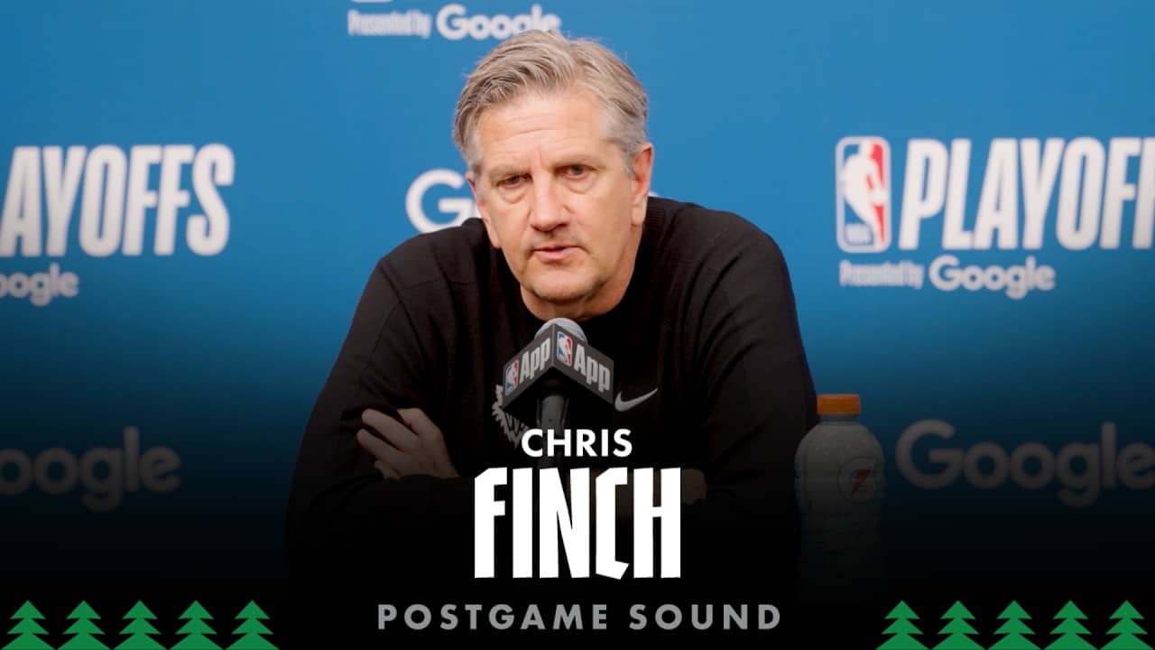 “We Still Have A Young Core Around Anthony, Jaden, and Naz.” | Chris Finch Postgame Sound | 05.15.26