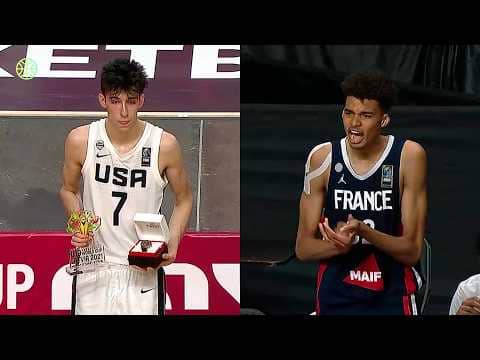 Wemby vs Chet in EPIC USA vs France Final 🤯