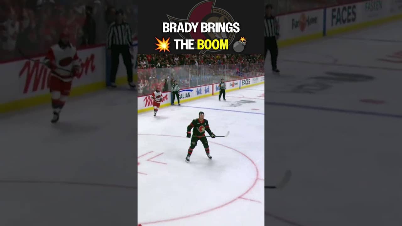 Brady Tkachuk is on a MISSION 😤 #nhl #shorts