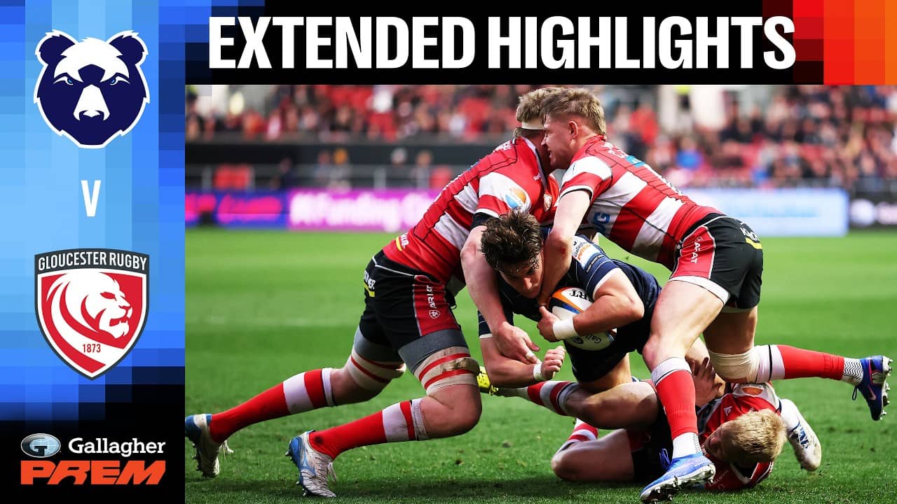 Bristol Bears v Gloucester Rugby | EXTENDED HIGHLIGHTS | Gallagher PREM 25/26 | Round 13