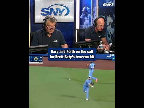 Gary and Keith on the call for Brett Baty's clutch hit 🎙️