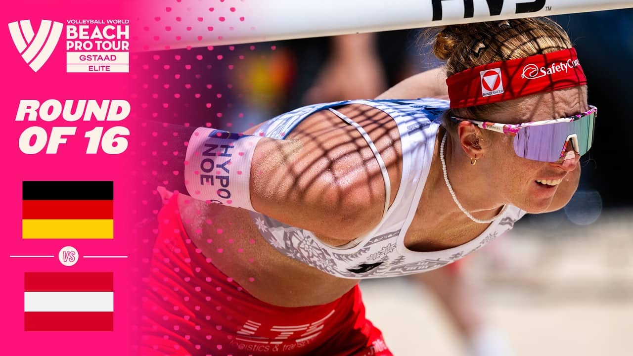 Müller/Tillmann vs. Klinger D./Klinger R. - Round of 16 Highlights | Gstaad 2026 #BeachProTour