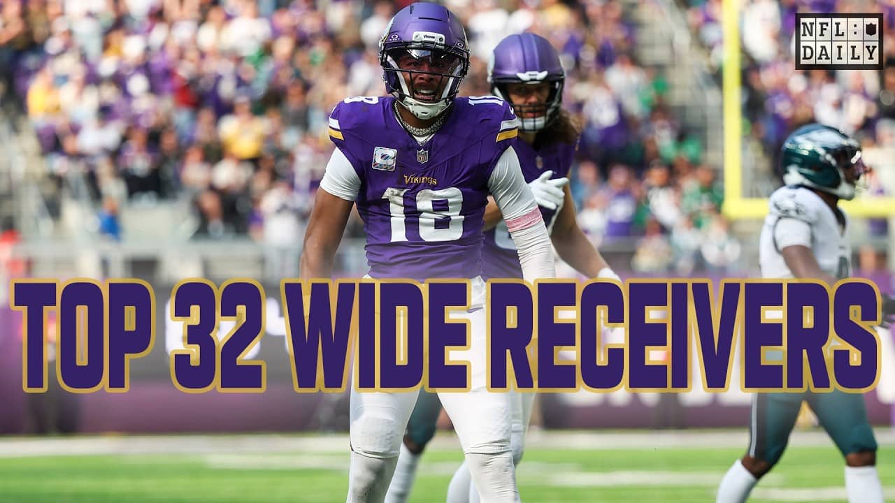NFL Daily 32: Ranking the Best 2026 Wide Receivers