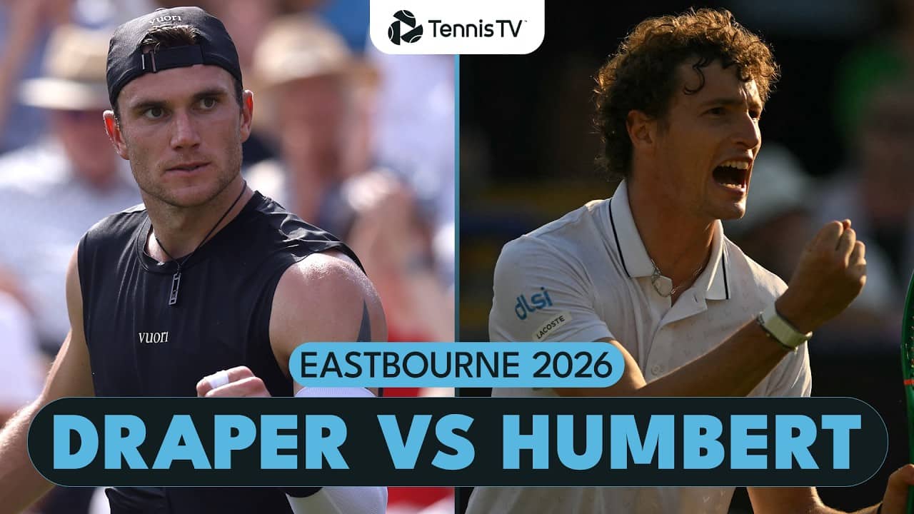 Jack Draper vs Ugo Humbert High-Quality Match! | Eastbourne 2026 Highlights