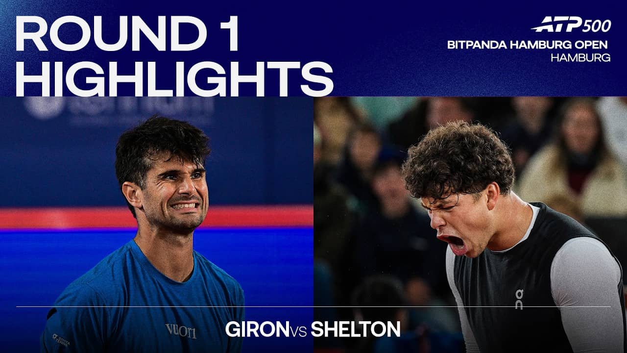 Marcos Giron vs Ben Shelton Highlights | Hamburg 2026 Round 1