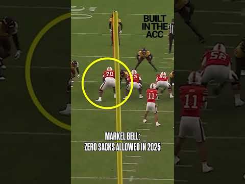 Locked down the blindside🔒 Markel Bell is #BuiltInTheACC    #NFLDraft #ACCFootball #CollegeFootball