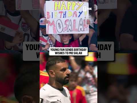 A FIFA World Cup birthday for Mo Salah 🎂