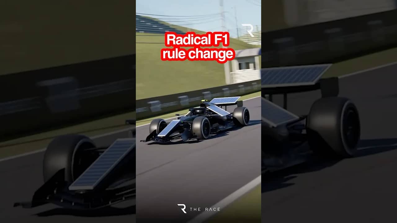 Radical F1 rule change ☀️