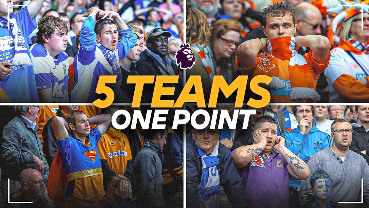 The Tightest Relegation Battle In Premier League History | 2010/11 Season