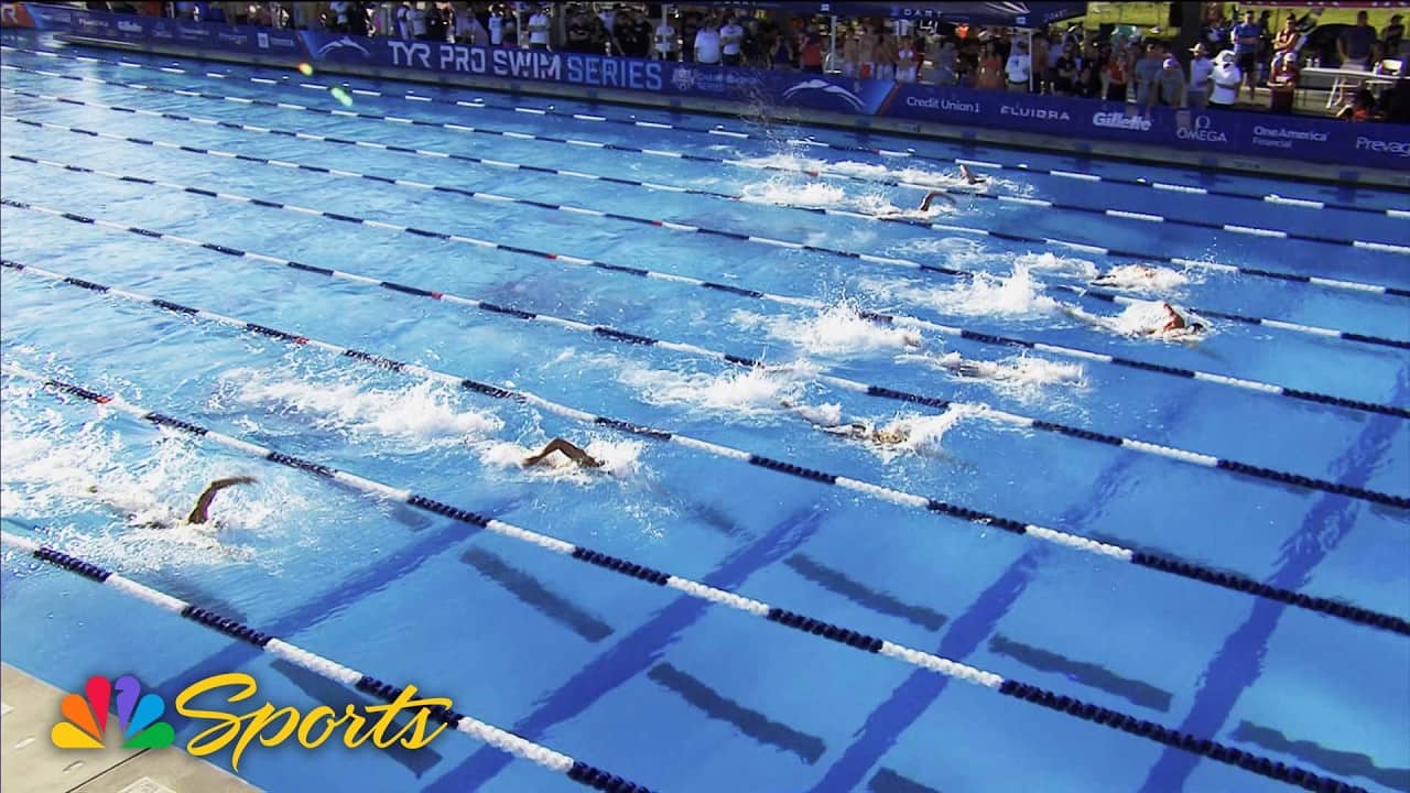 Henry McFadden showcases skill in 200m freestyle victory at Pro Swim Series | NBC Sports