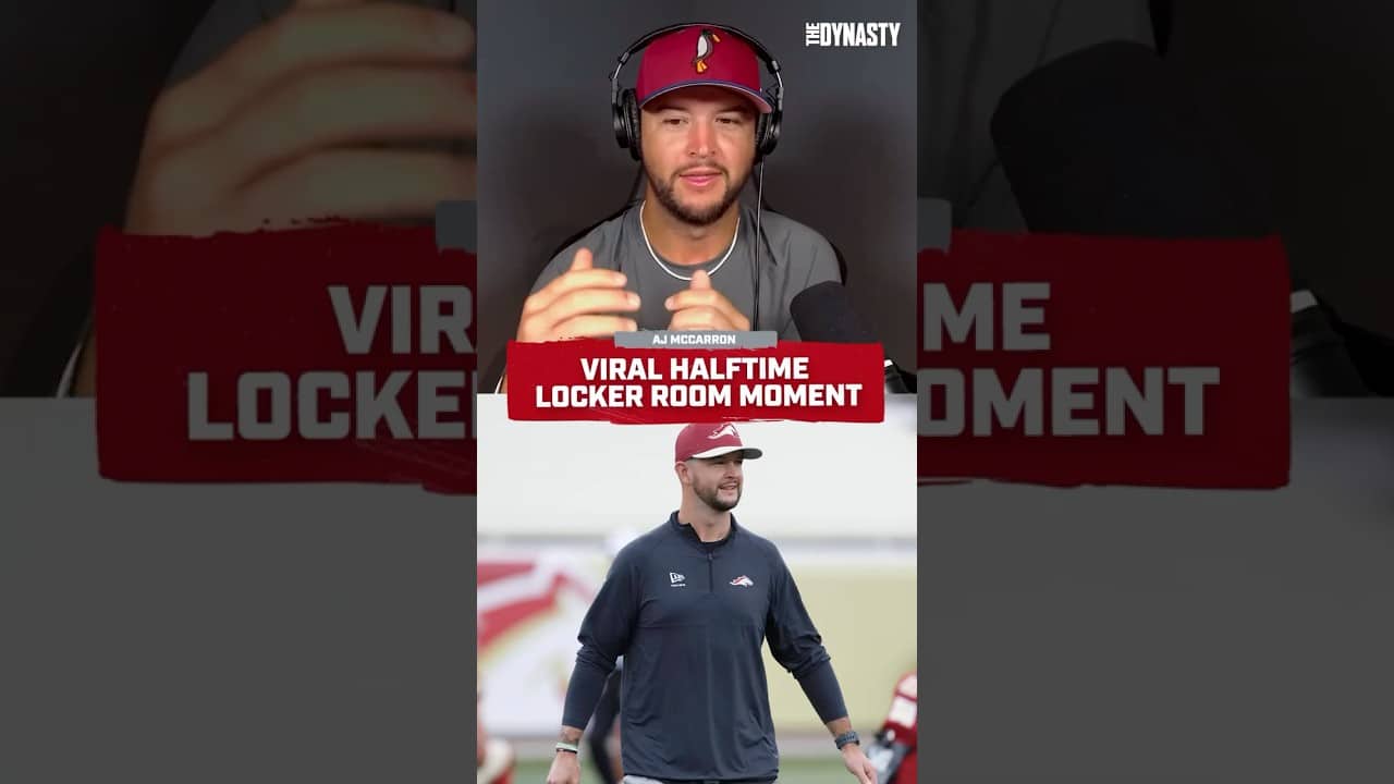 Viral Halftime Locker Room Moment