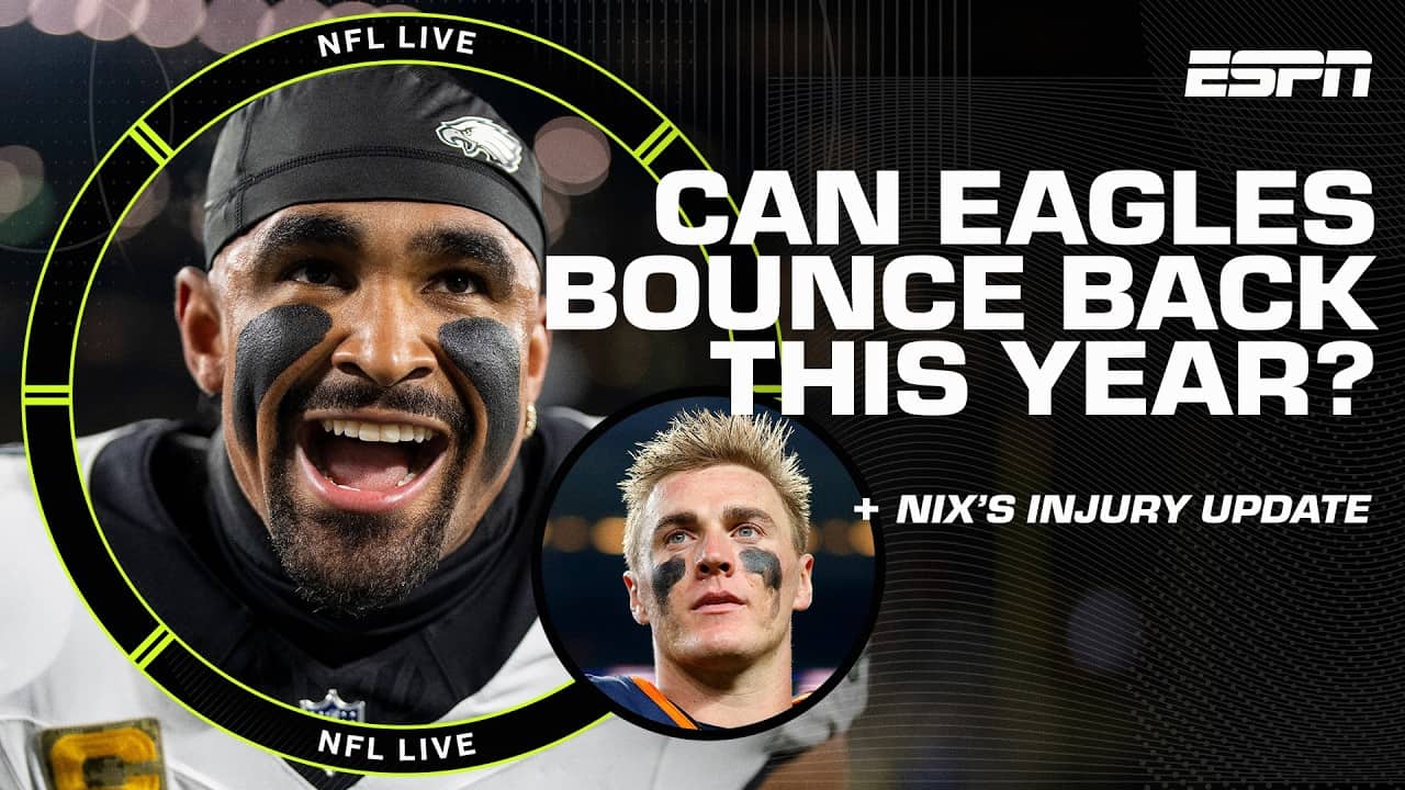 Booger McFarland says this is a 'CRITICAL YEAR' for Jalen Hurts 👀 + Broncos' expectations | NFL Live