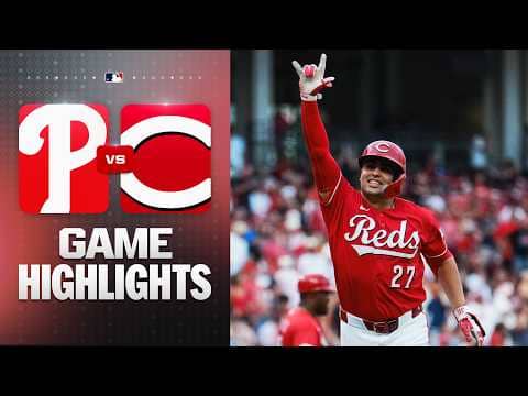 Phillies vs. Reds Game Highlights (7/8/26) | MLB Highlights