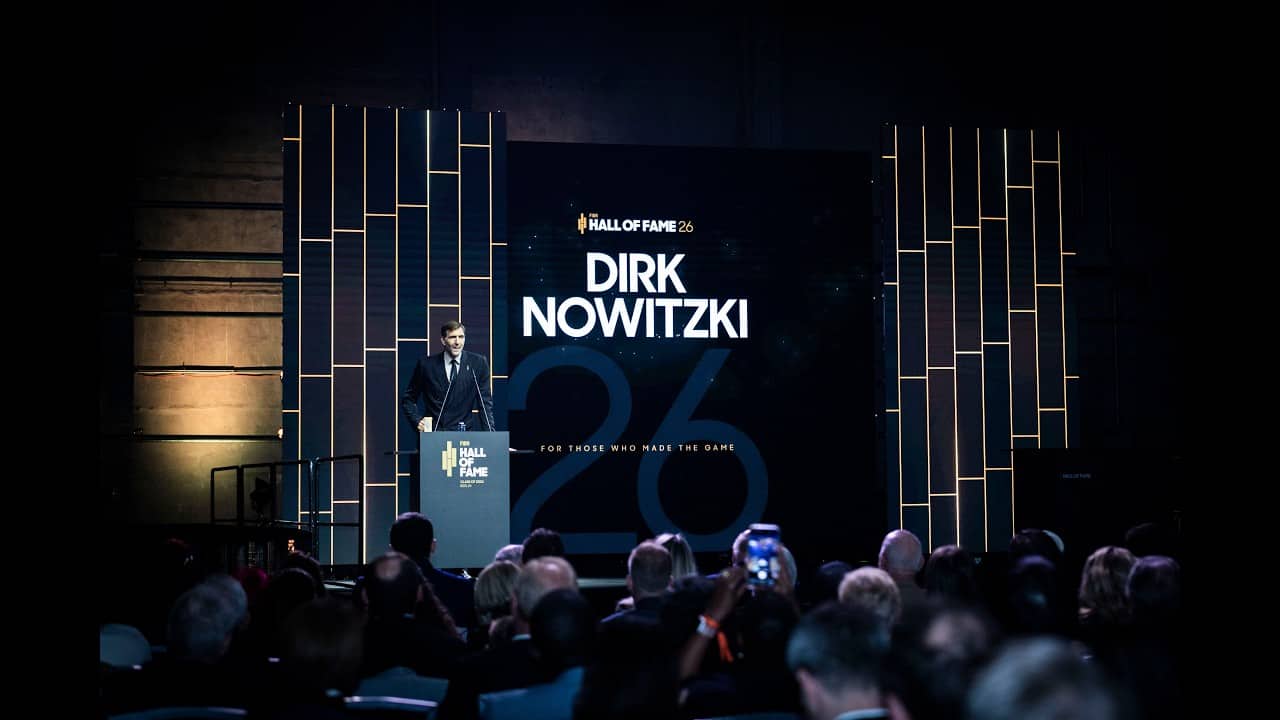 Dirk Nowitzki Induction Speech | FIBA Hall of Fame Class of 2026