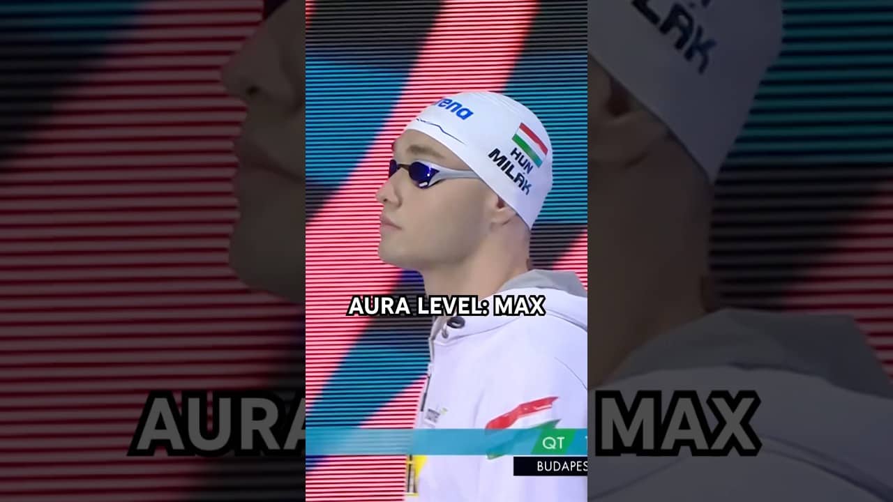 Guess who’s back in the pool after a year! 👀 #aura #walkout #swimming #milak #comeback