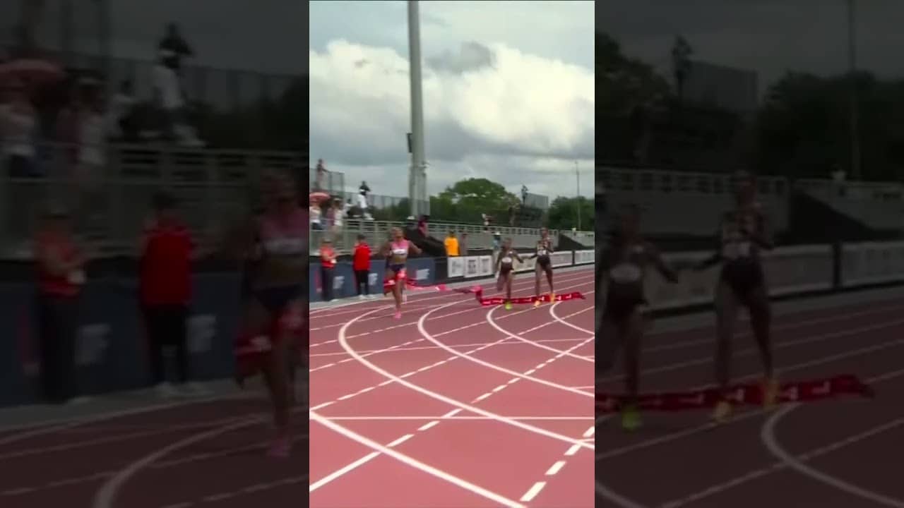 WORLD LEAD 🔥 Gabby Thomas clocks 21.70 in the women's 200m at the Lone Star Grand Prix