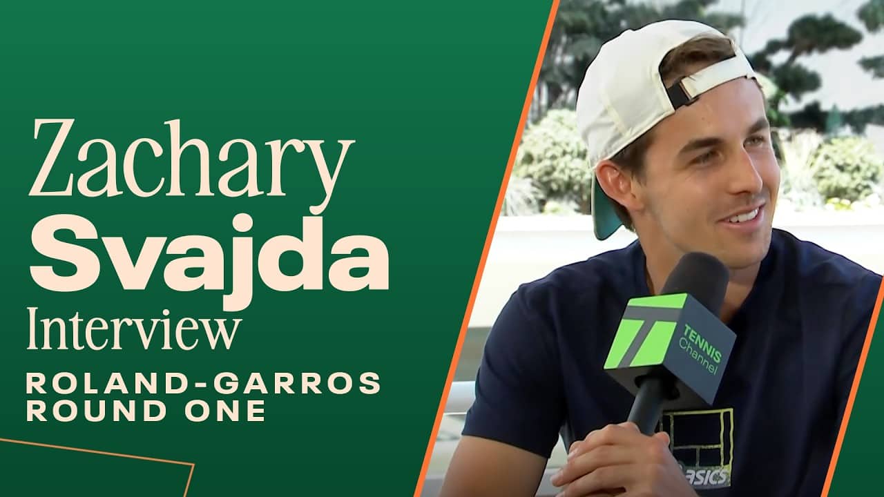 Zachary Svajda Looking to Make Deep Run after Win over Popyrin | 2026 Roland Garros