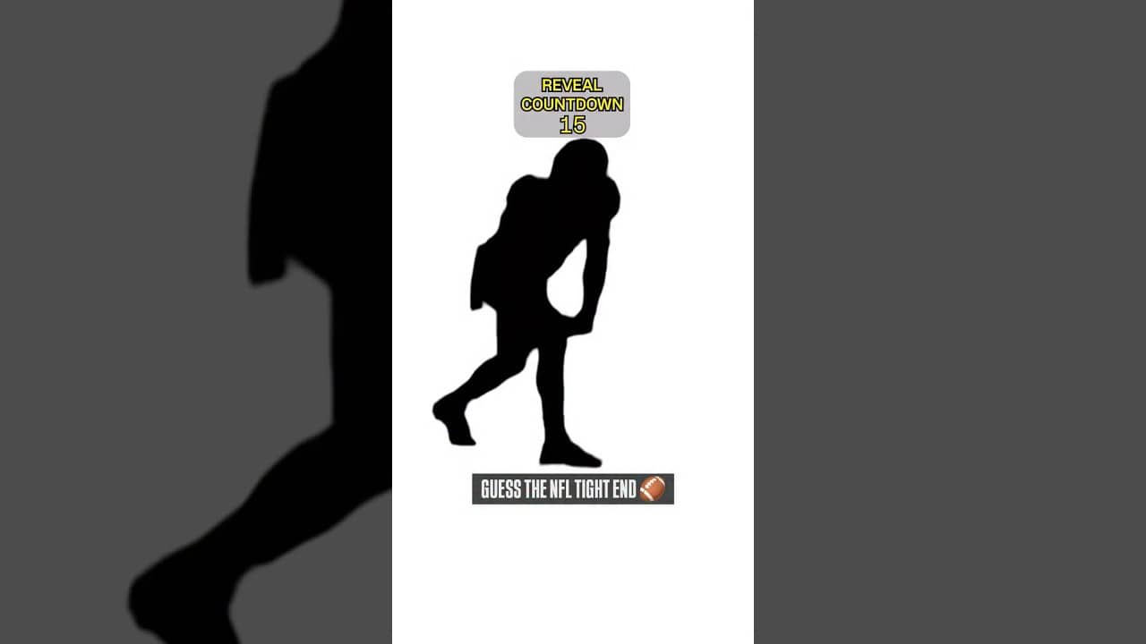 Who is this tight end? 🤔