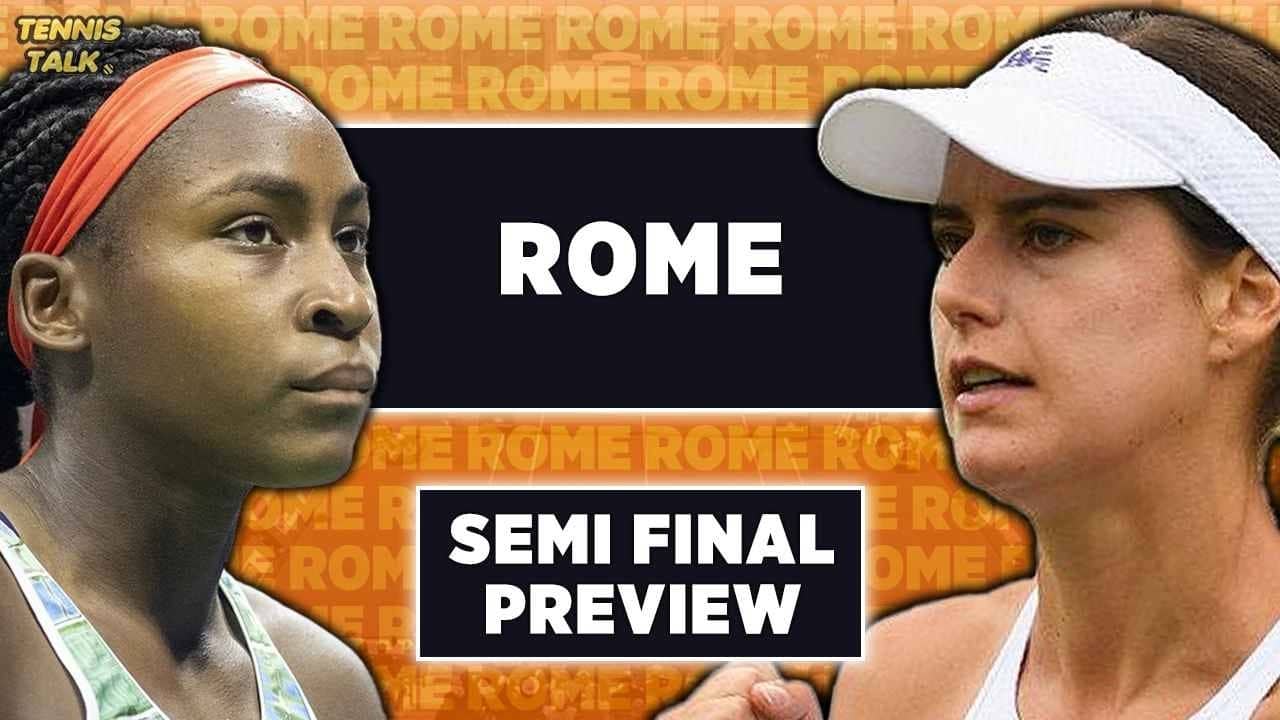 Gauff vs Cirstea | WTA Rome 2026 SF | Tennis Talk Preview