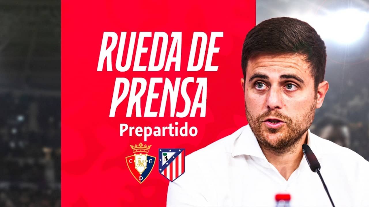 Rueda de prensa Alessio Lisci prepartido Osasuna vs Ath. Madrid | 11.05.2026