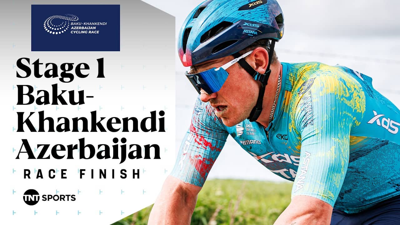 OFF TO A FLYER! 🤩 | 2026 Men's Baku-Khankendi Azerbaijan Stage 1 Final KM's | TNT Sports Cycling