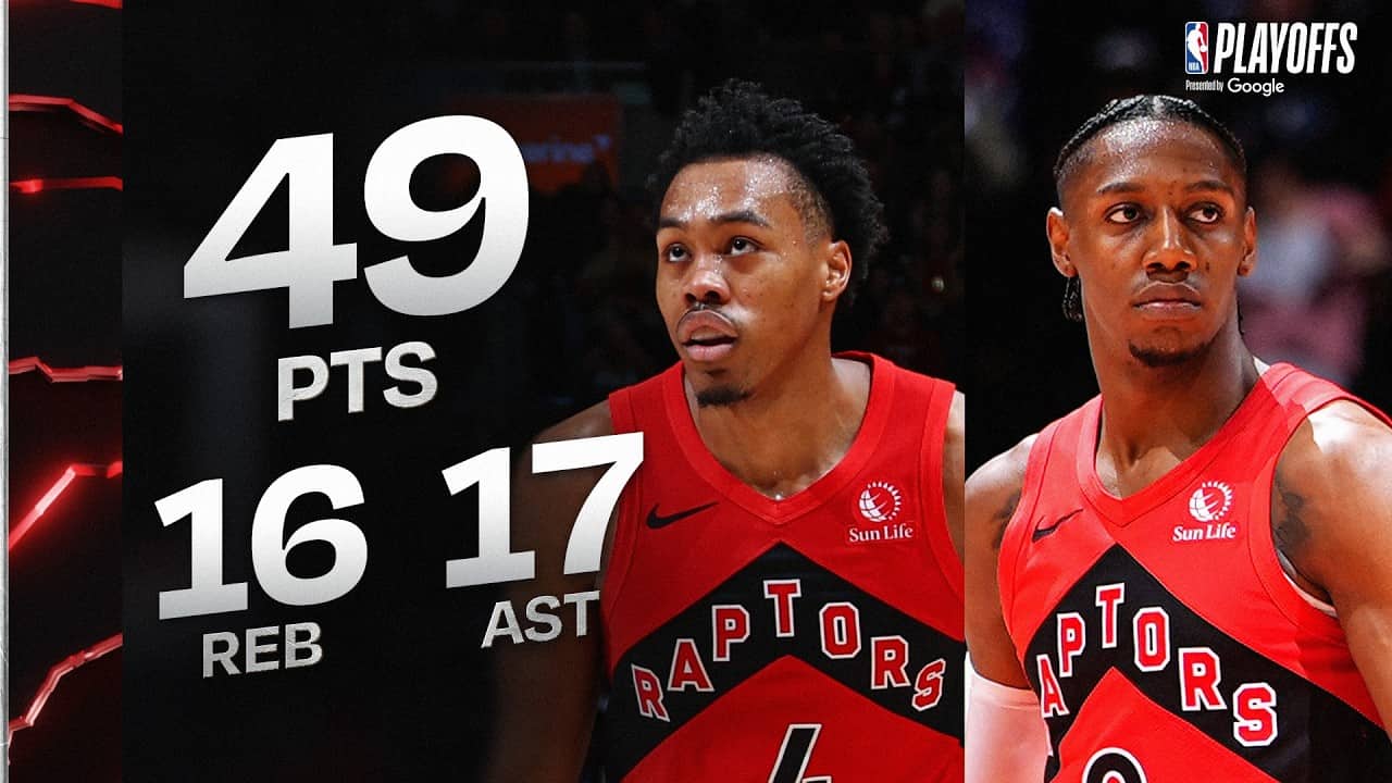Barnes’ (25 & 14 AST) RECORD Night & Barrett’s (24) CLUTCH Game-Winner Force Game 7 🚨 | May 1, 2026
