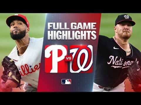 PHILLIES vs. NATIONALS: Official Full Game Highlights (June 26) | 2026 MLB Season