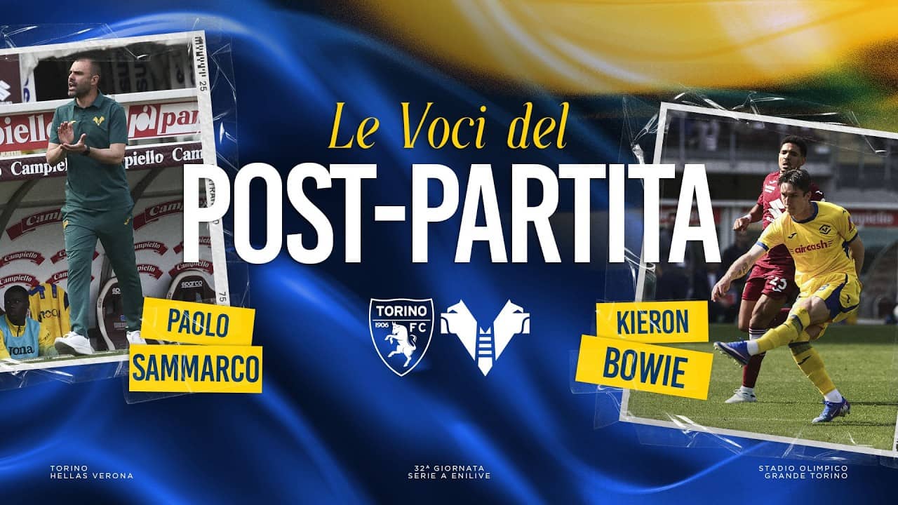 Serie A Enilive 2025/26 | Le voci del post partita: Bowie e Sammarco