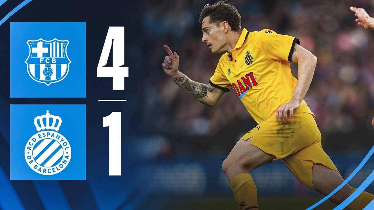 RESUM J31 | Barça 4-1 Espanyol | #LaLigaHighlights
