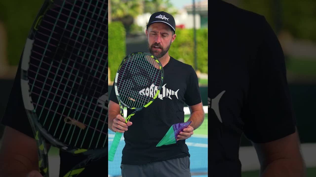 Have You Tried The Stevie Toroline Hybrid Yet?! Power, Feel, Touch! All From A Tennis String! 🙌