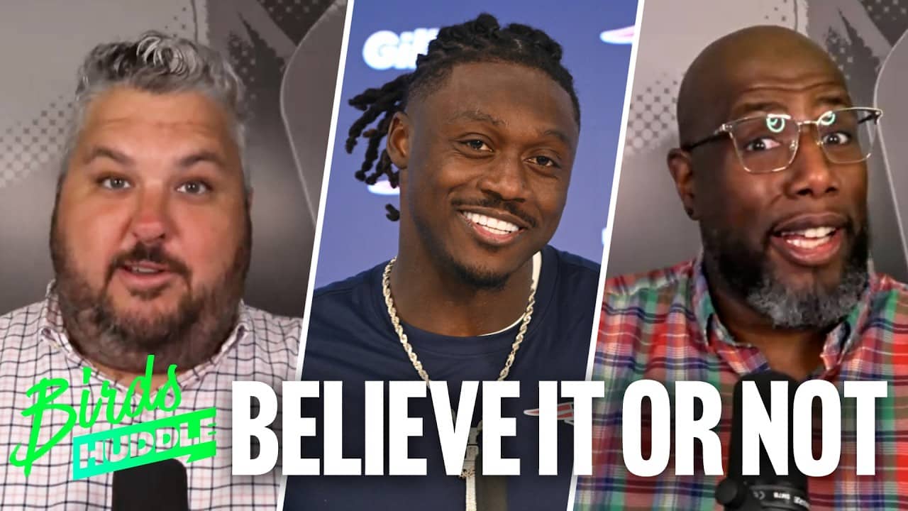 Playing "Believe it or Not" after Eagles trade A.J. Brown to the Patriots | Birds Huddle Podcast